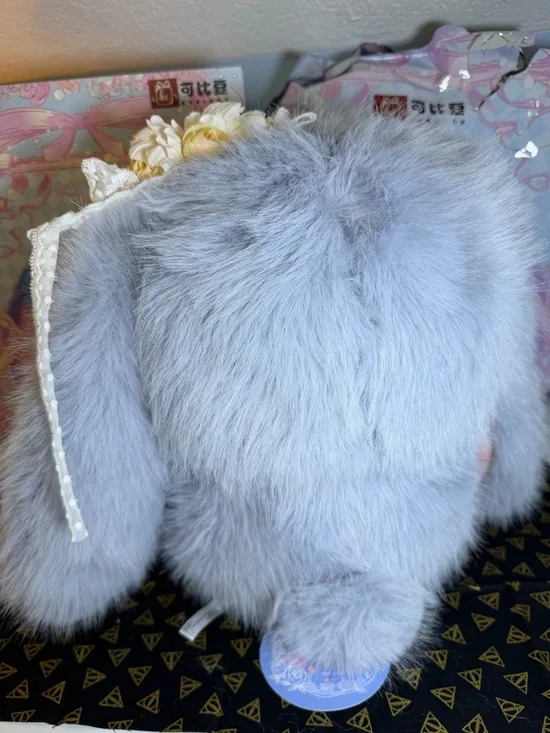 Nai Fu Bunny Sauce 600% Series Plush Blind Box Collectible (Blueberry Puff) - Picture 5 of 6